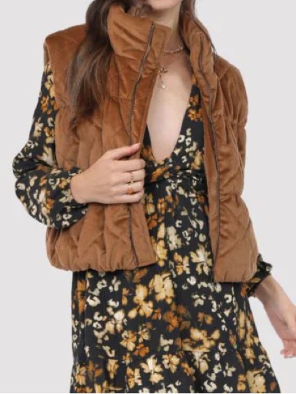 NEW Sadie & Sage Cosmic Quilted Vest : Small